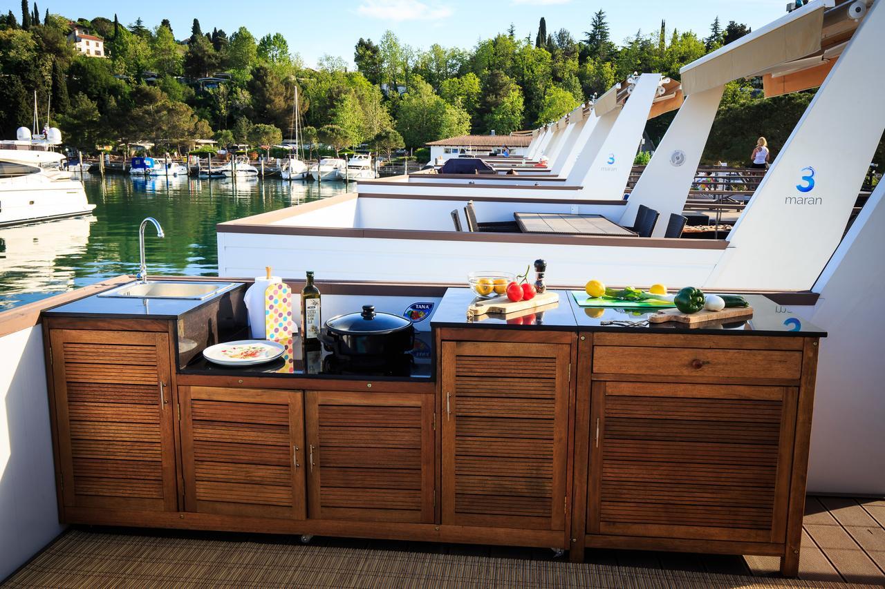 Floating Sea House Kahne Portoroz Villa Exterior photo